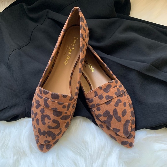 NEW Leopard Print Loafers - Picture 2 of 5
